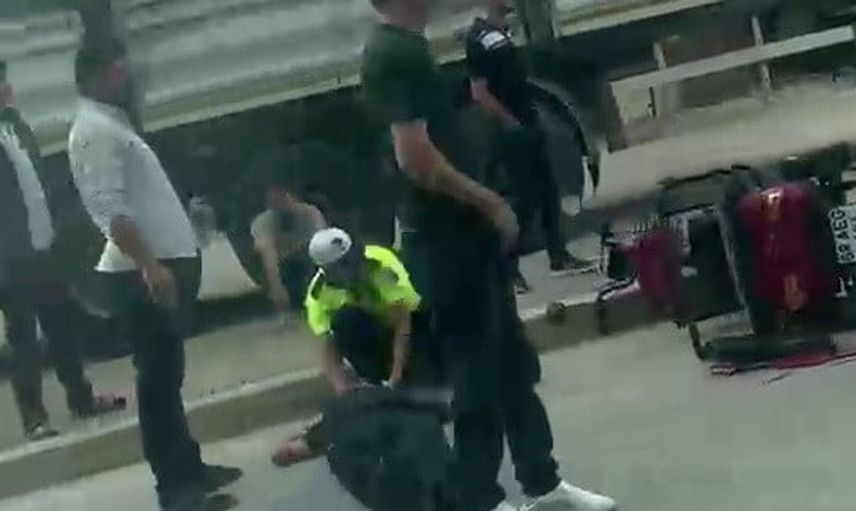Adıyaman'da motosiklet ve otomobil çarpıştı: bir yaralı