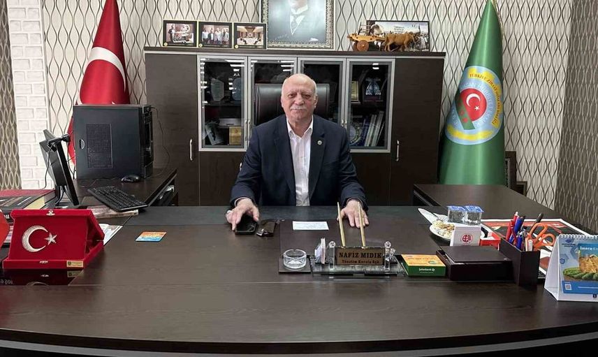 Uşak ziyaretinde doğal afetlerin tarım üzerindeki etkilerini vurguladı