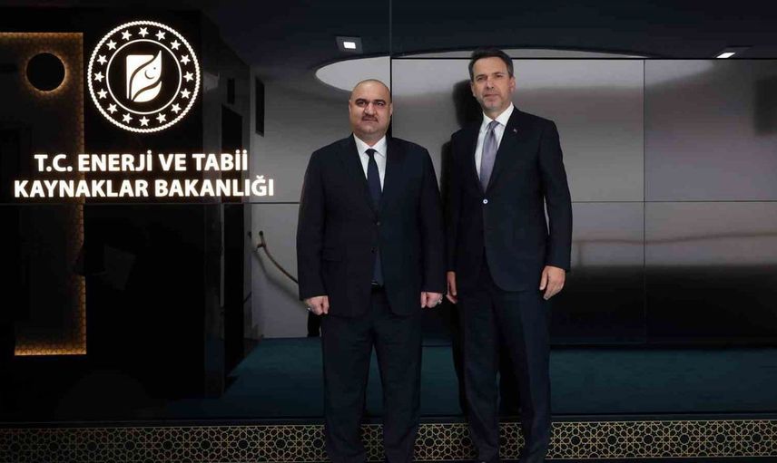 Bakan Bayraktar, Kerkük Valisi Ağa’yı ağırladı