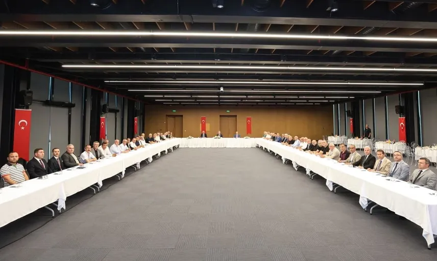 Samsun'da esnaf buluşmasında yatırımlar masaya yatırıldı