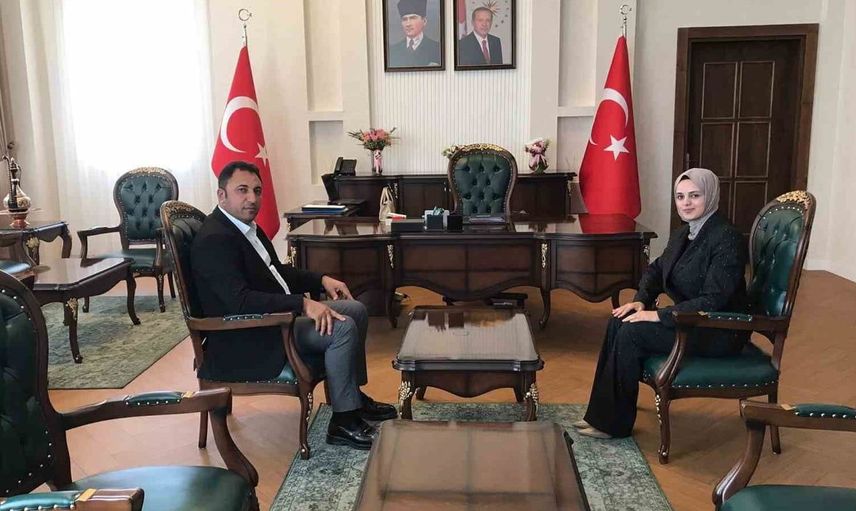 Cengiz'den kaymakam bayguş'a hayırlı olsun ziyareti