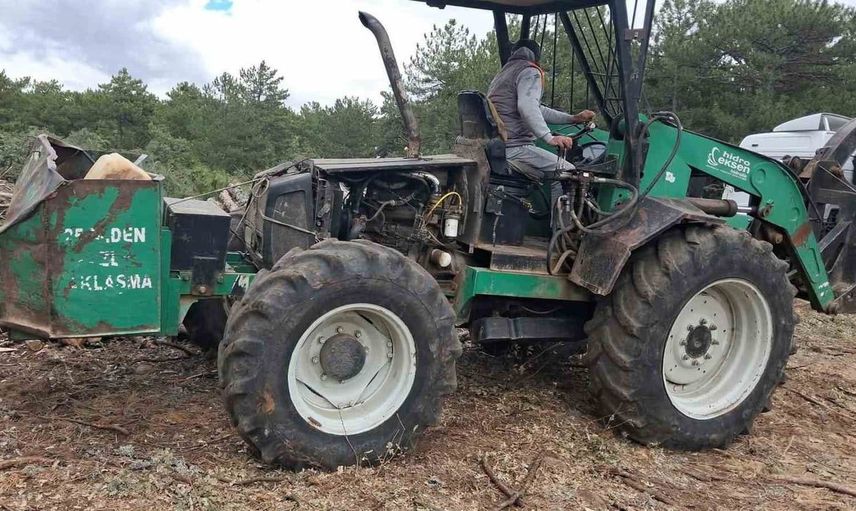 Ormanda kaybolan 2 milyonluk kepçe soruşturuluyor