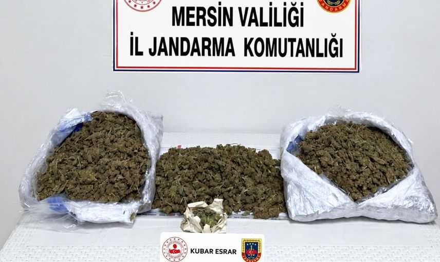 Mersin’de uyuşturucu trafiğine darbe: İki tutuklama
