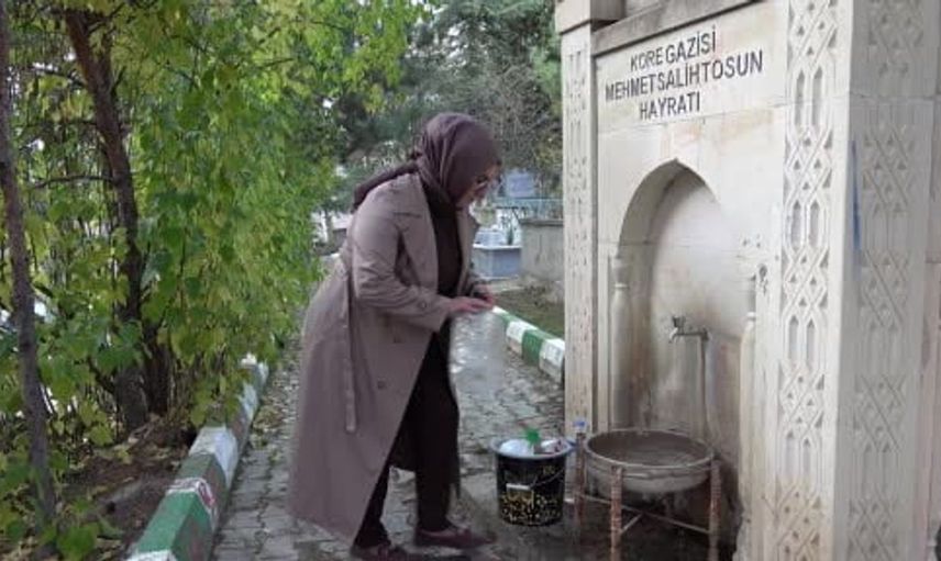 Gümüşhane'den bir gönüllü hikayesi: Neslihan Turan Nas, unutulmuş mezarları ve çeşmeleri yeniliyor