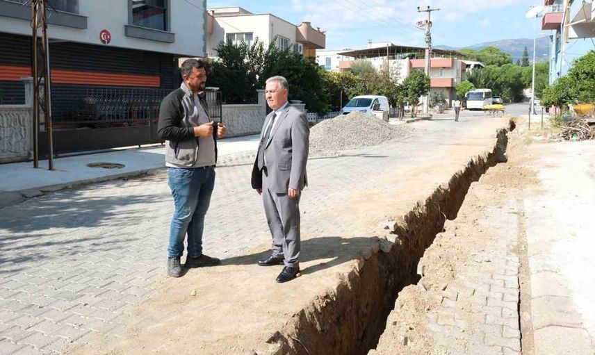 Menderes Mahallesi doğal gaz konforuna kavuşmaya hazırlanıyor