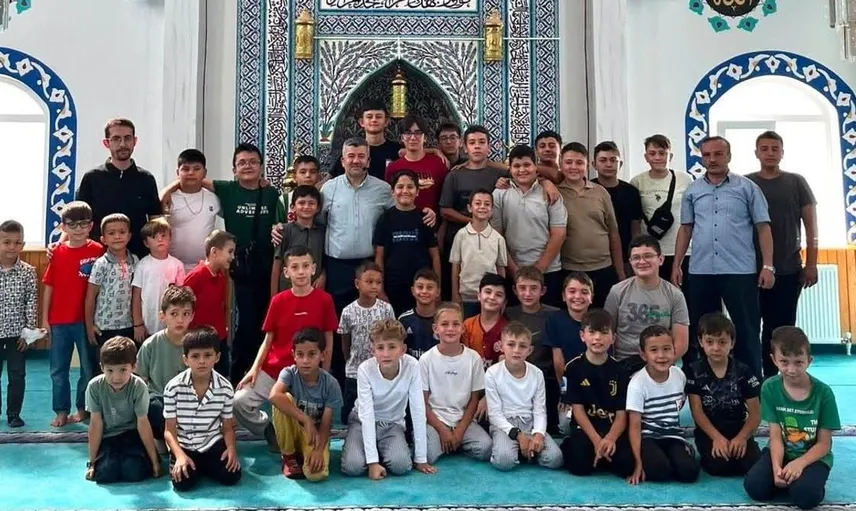 Hisarcık'ta yaz kur'an kursu etkinliği sona erdi
