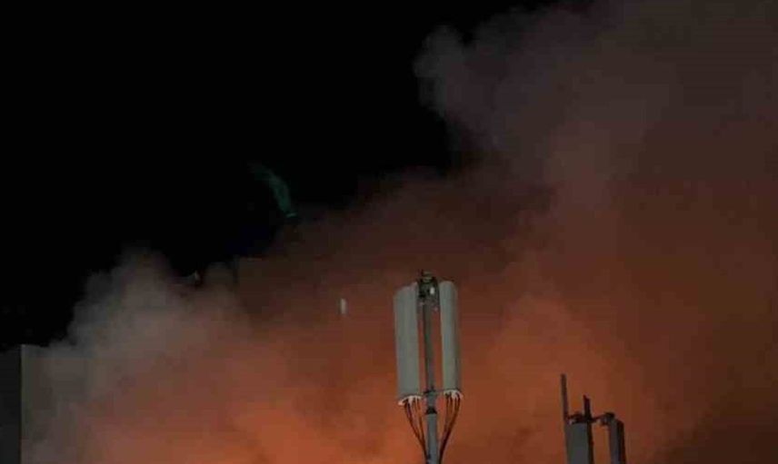 Tekirdağ'da evin çatısında yangın: İtfaiye müdahale etti