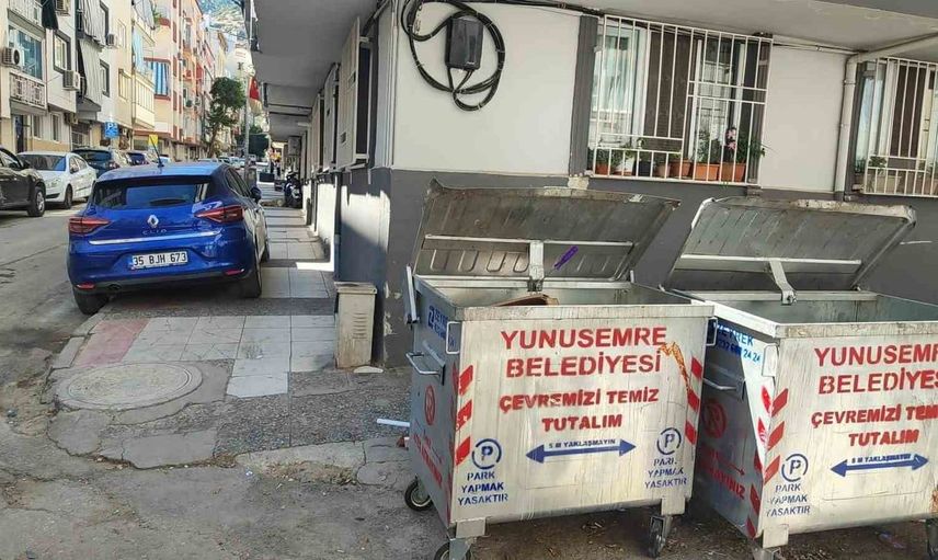 Yunusemre'de atık konteynerlere geri dönüşüm müjdesi