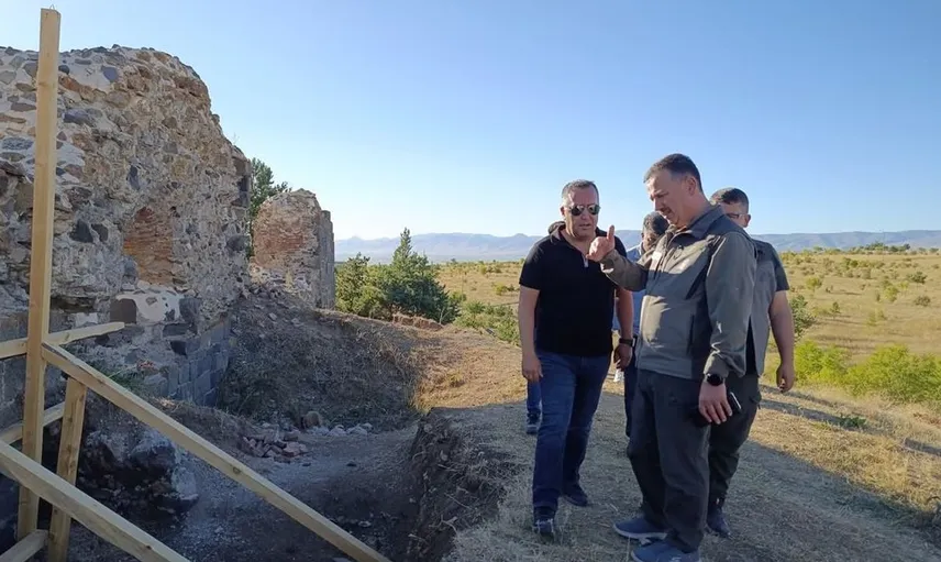 Nene Hatun Milli Parkı’nda restorasyon çalışmaları hız kesmeden sürüyor