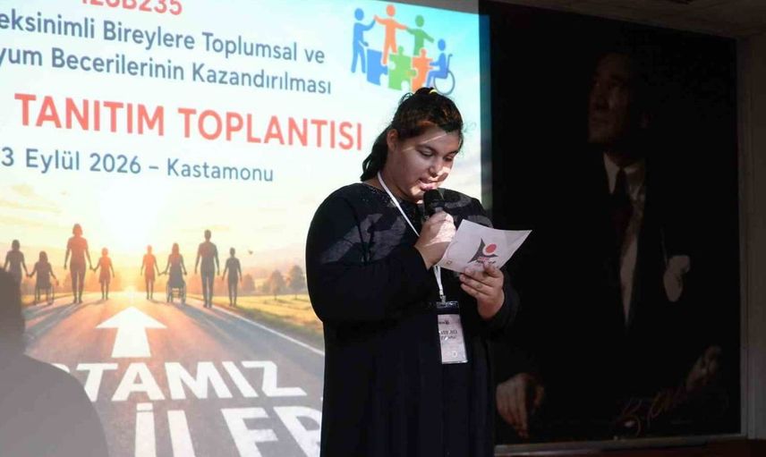 Kastamonu’da özel bireylerin sosyal uyum becerilerini geliştirecek yeni proje hayata geçirildi