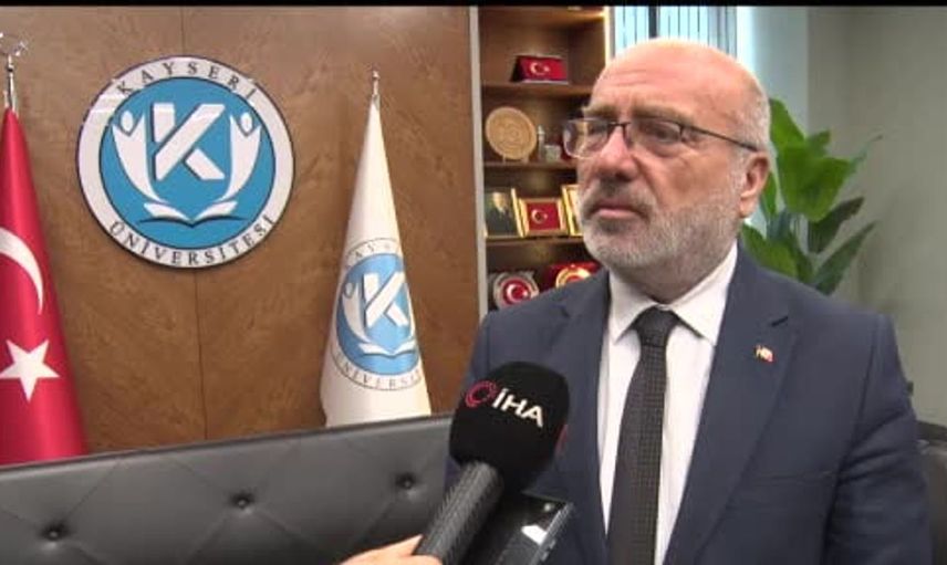 Kayseri Üniversitesi rektörü, meslek garantili bölümler hakkında önerilerde bulundu