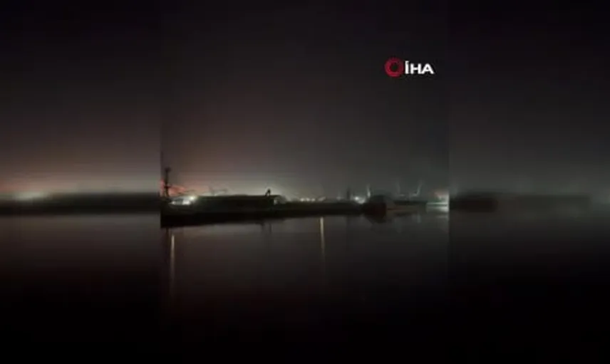 Rostov'da mahsur kalan denizciler, İHA saldırısını kaydetti