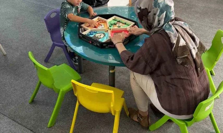 Aydın'da çocuklar zekâ oyunlarıyla hem düşündü hem eğlendi