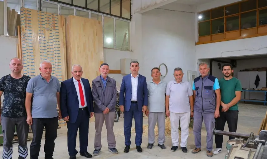 Vali mustafa eldivan sanayi esnafıyla buluştu