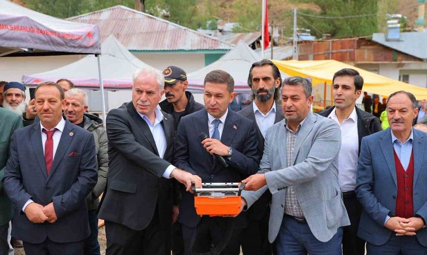 Pınargözü köyünde yeni bir sosyal alanı hayata geçirildi