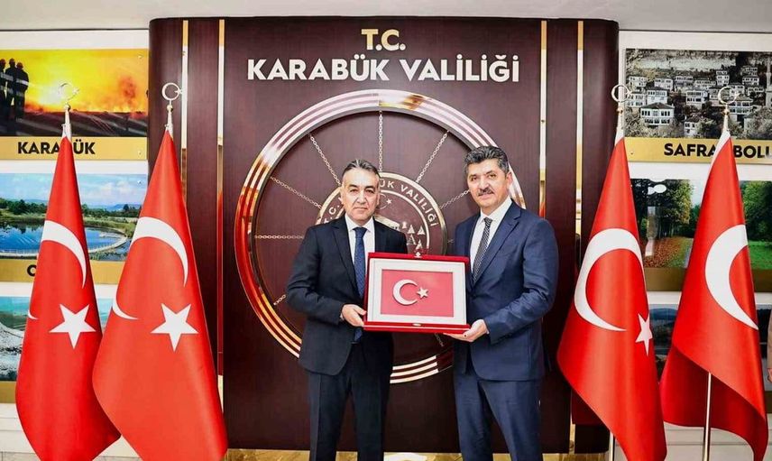 Karabük valisi, yeni TSO yönetimiyle buluştu