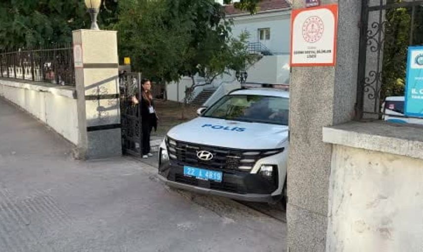 Edirne'de okuldaki deney sonrası korku dolu dakikalar yaşandı