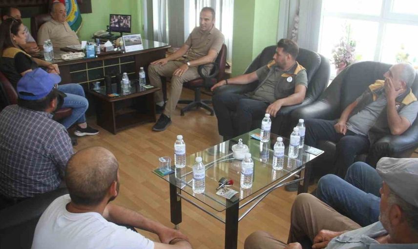 Beyşehir'de rekolte yüksek olunca TMO harekete geçti