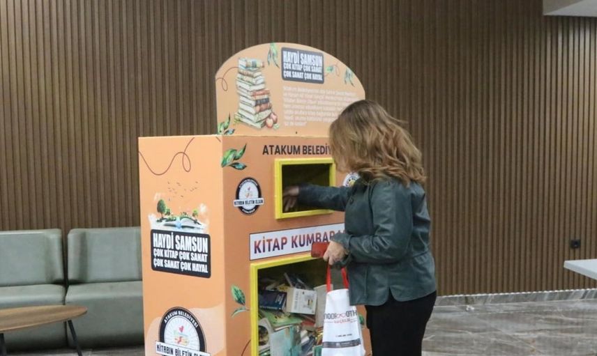 Atakum'da okuma seferberliği: Kitabın biletin olsun kampanyası büyüyor