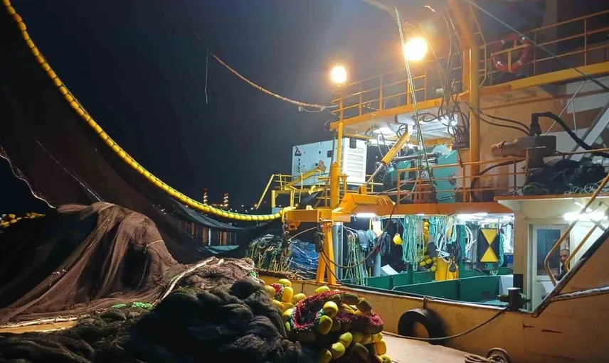 Karadeniz'de yoğun palamut avında balıkçılar zorluklarla boğuşuyor