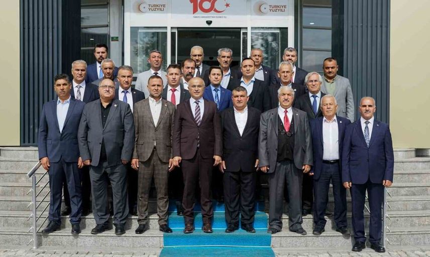 Muhtarlar Derneği'nden Sami Er'e teşekkür ziyareti: Malatya’nın geleceğine dair umut veren sözler