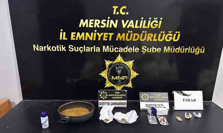 Mersin'de uyuşturucu operasyonunda bir kişi tutuklandı