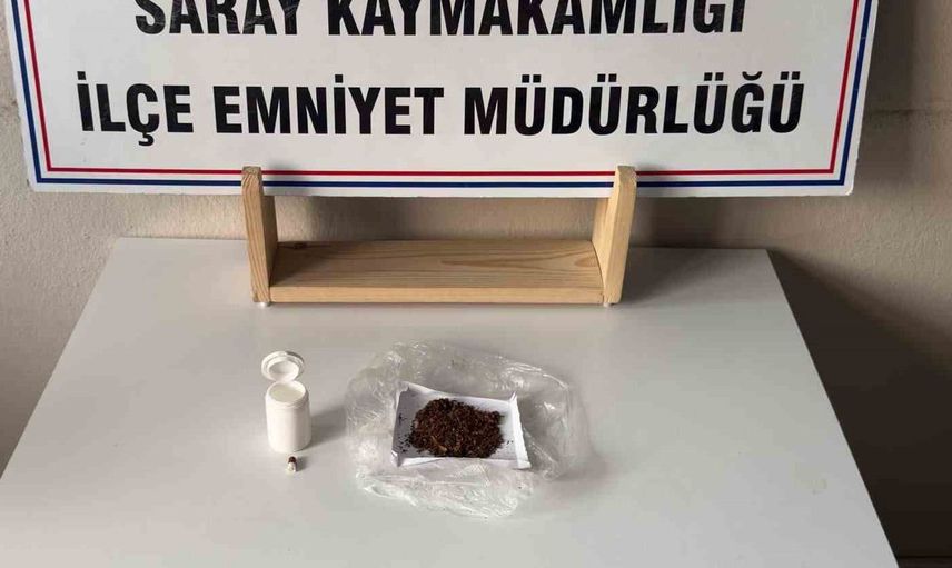 Tekirdağ'da iki ayrı operasyonda 32,5 gram bonzai ele geçirildi