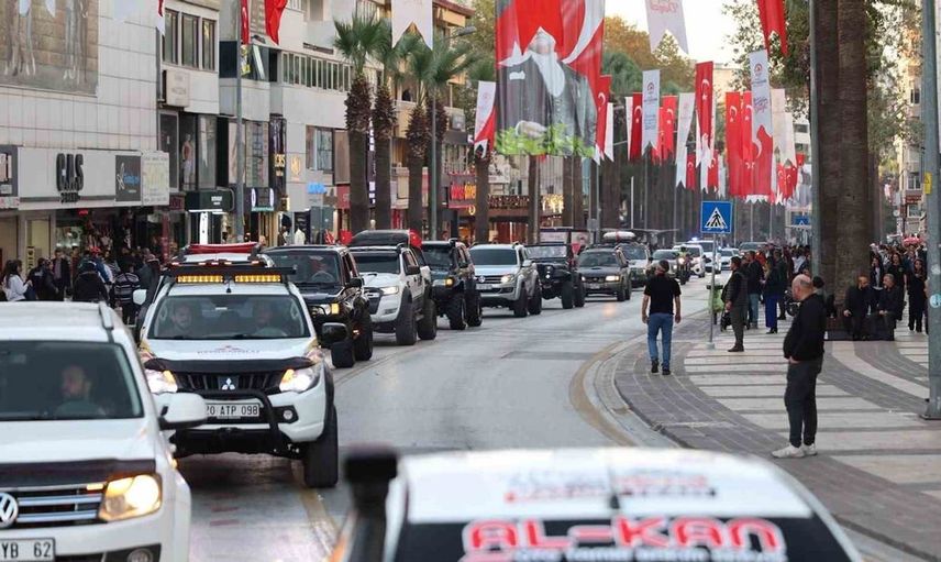 Merkezefendi'de offroad tutkunları için heyecan dorukta