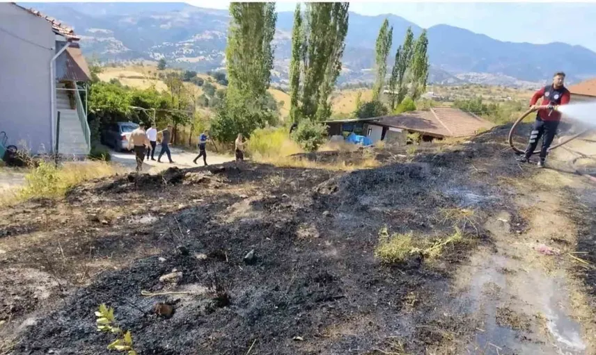 Emet'te yangın felaketi önlendi: İtfaiye ekiplerinin başarılı müdahalesi