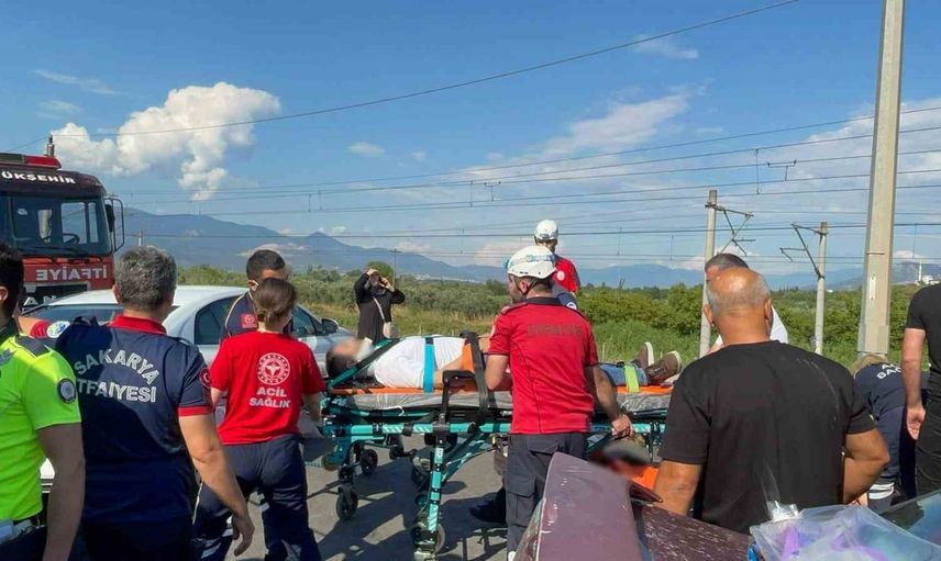 D-650 kara yolunda meydana gelen kazada 1 bebek 7 yaralı