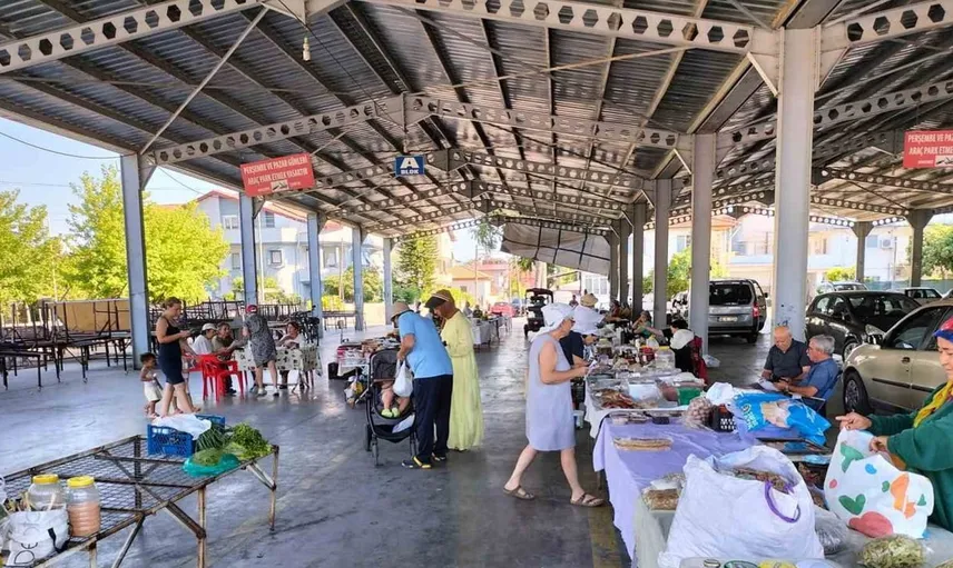 Kadın üretici pazarı bölge ekonomisine katkı sunuyor