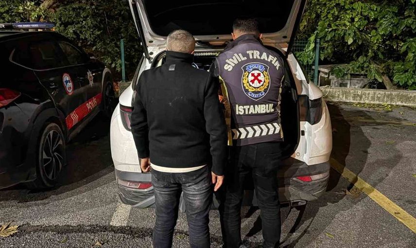 Başakşehir'de trafiği tehlikeye atan sürücülere büyük ceza