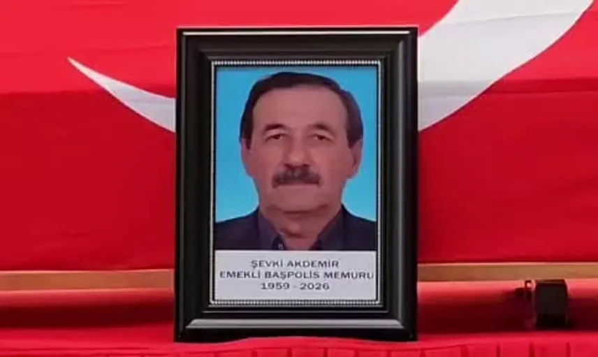 Emekli baş polis şevki akdemir son yolculuğuna uğurlandı