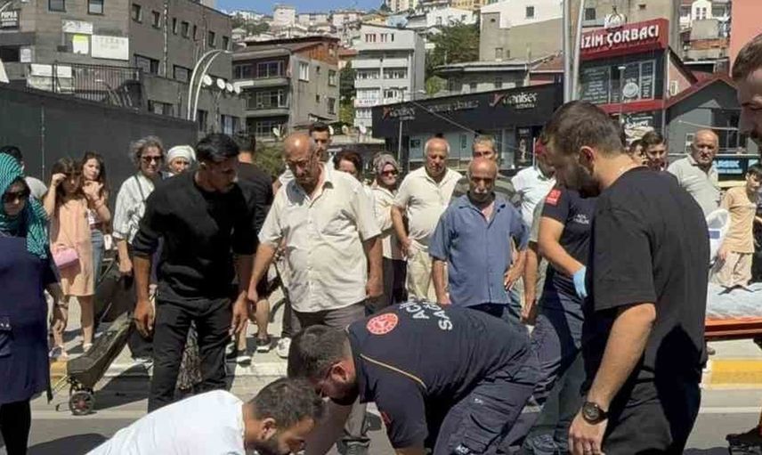 Zonguldak'ta yaşlı kadına otomobil çarptı: Hayati tehlikesi yok