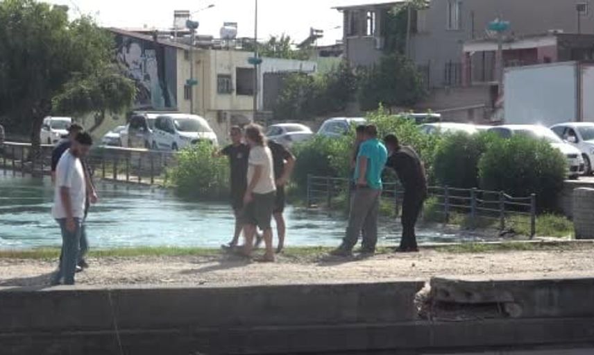 Adana'da sulama kanalında kaybolan kişinin arama çalışmaları sürüyor