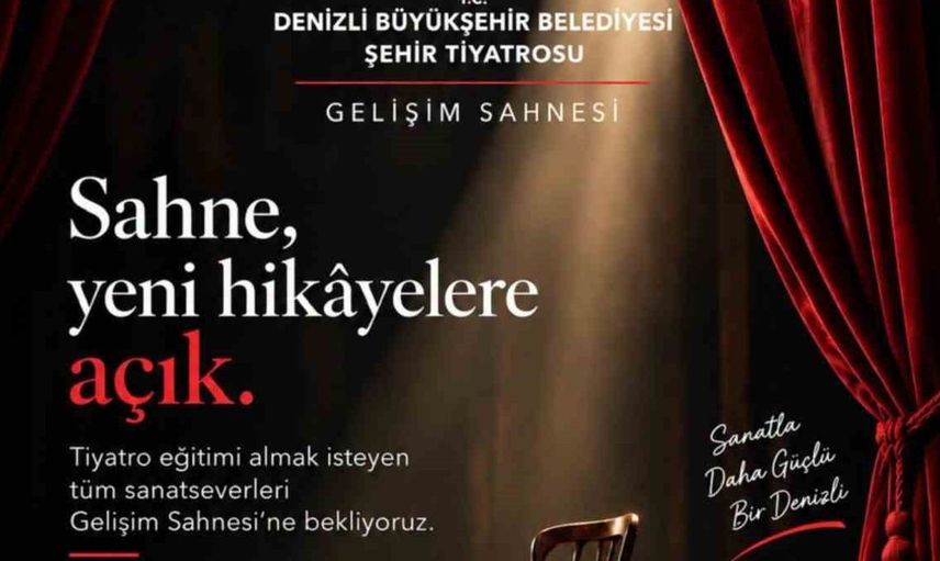 Tiyatro tutkunlarına yeni bir fırsat: Gelişim Sahnesi eğitim kayıtları başladı