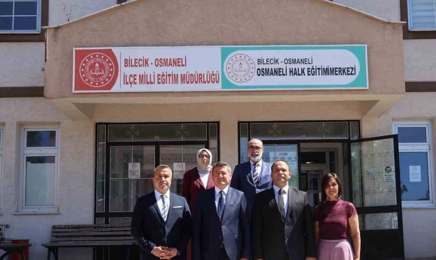 Bilecik'te eğitim çalışmaları yerinde incelendi