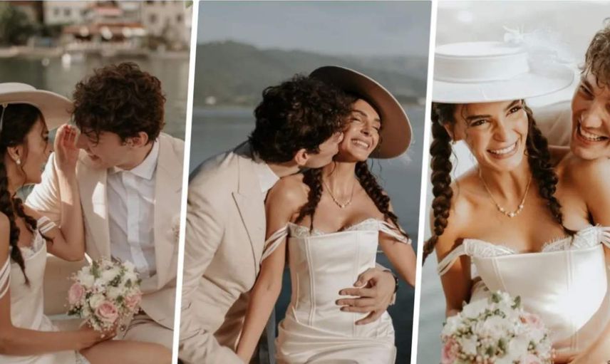 Ebru Şahin ve Cedi Osman'ın düğün fotoğrafları sosyal medyaya sızdı: O detay hayranlarının dikkatinden kaçmadı