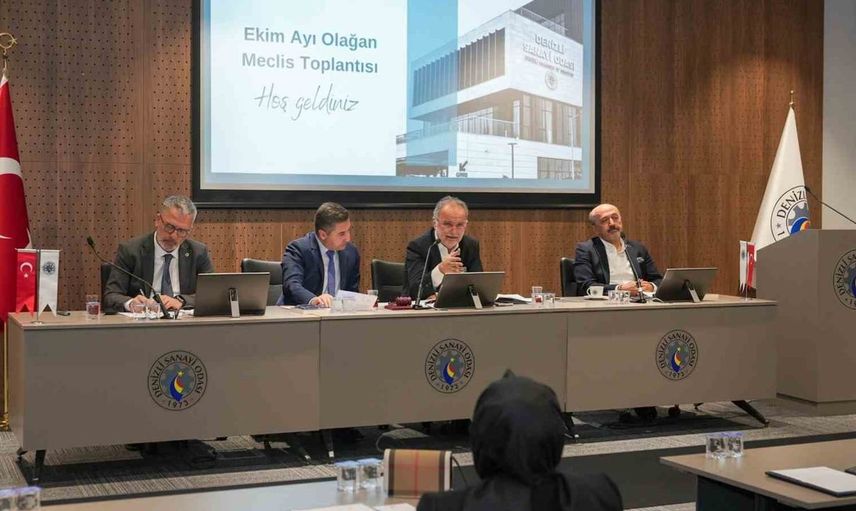 Denizli sanayi odası meclisinde geleceğe dair umut verici adımlar atıldı