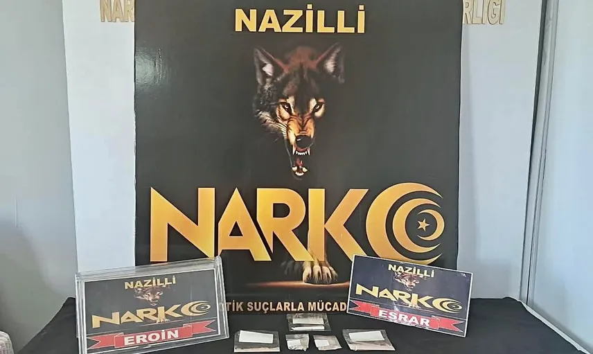 Nazilli'de düzenlenen uyuşturucu operasyonunda üç kişi tutuklandı