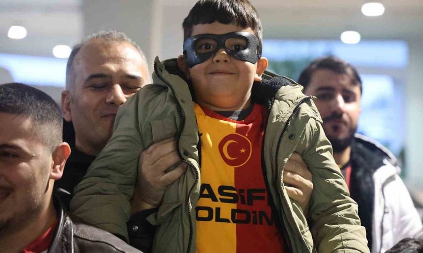 Galatasaray, Süper Lig maçı için Konya'ya ulaştı