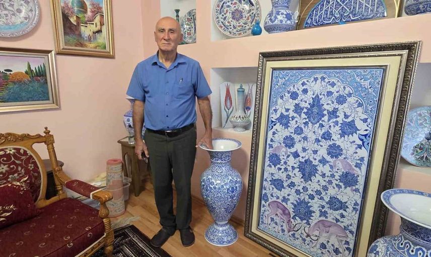 Kütahyalı çini ustası Mehmet Koçer: çinicilik yeniden mimariyle buluşmalı