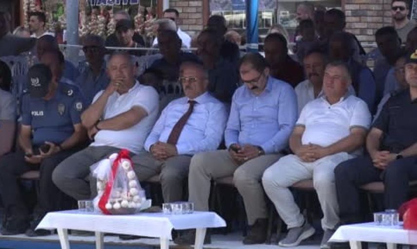 Taşköprü sarımsağı festivalde şampiyonluk için yarıştı