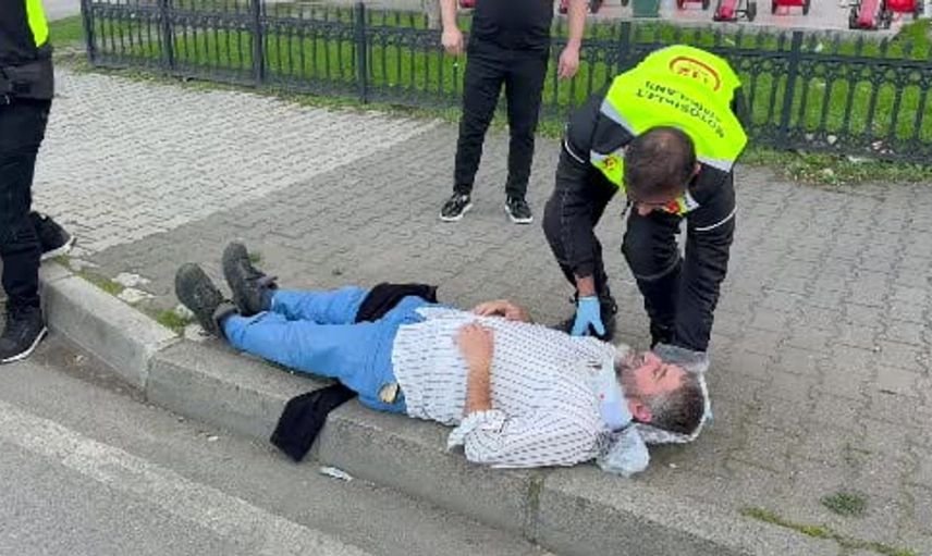 Samsun'da elektrikli bisiklet kazası: sürücü hastanelik oldu