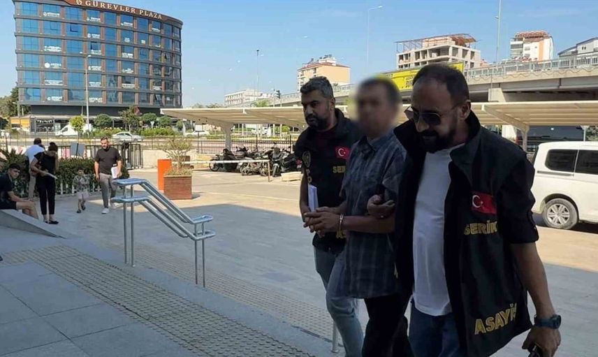 Otoyolda çöp poşeti ile kundaklama yapan şüpheli tutuklandı