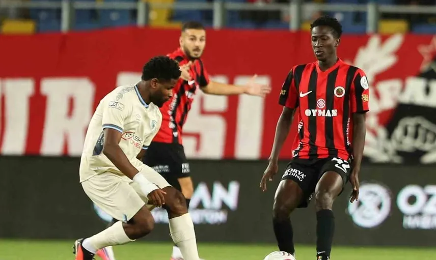 Trendyol Süper Lig'de Gençlerbirliği ve Erzurumspor mücadele ediyor: İlk yarı golsüz geçti