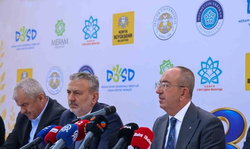 Down sendromlu bireyler için umut kaynağı: DOSD Meram üçüncü yaşını kutladı
