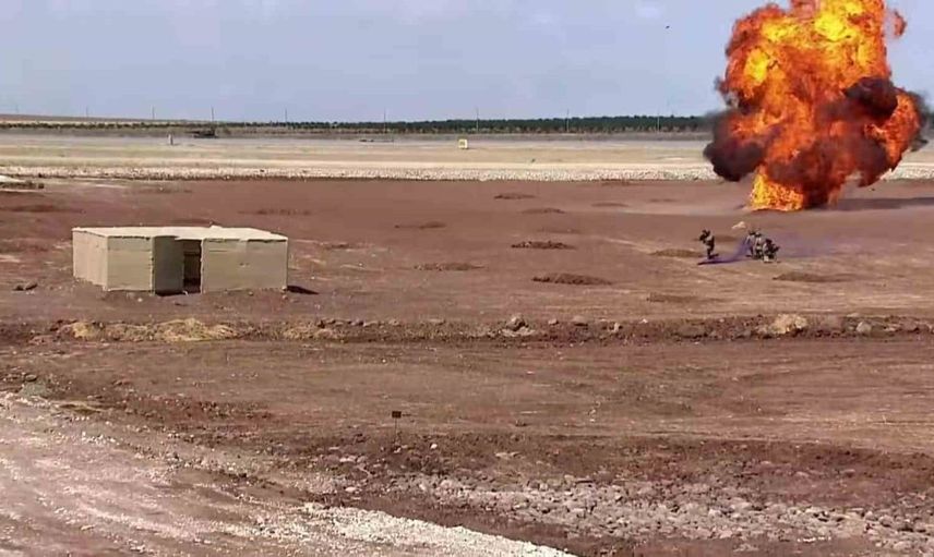 Şanlıurfa'da bayraktar tb2 destekli eyp tatbikatı büyük ilgi gördü