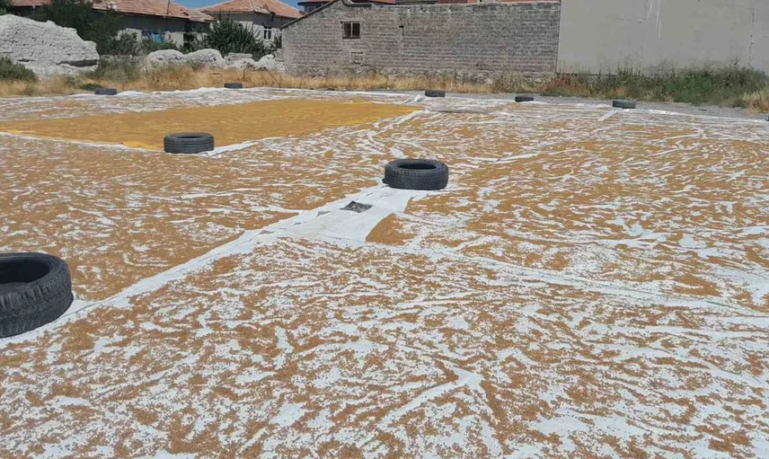 Karapınar'da asırlık bulgur geleneği devam ediyor