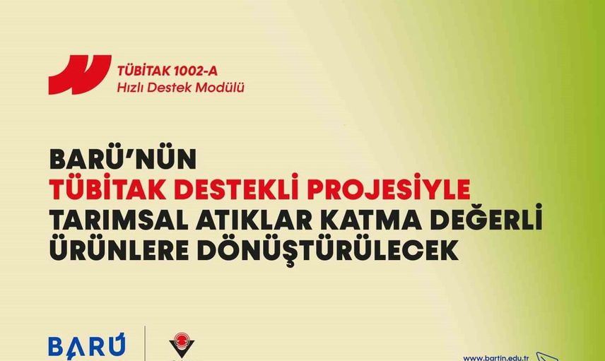 Bartın Üniversitesi tarımsal atıkları dönüştürmeyi hedefliyor